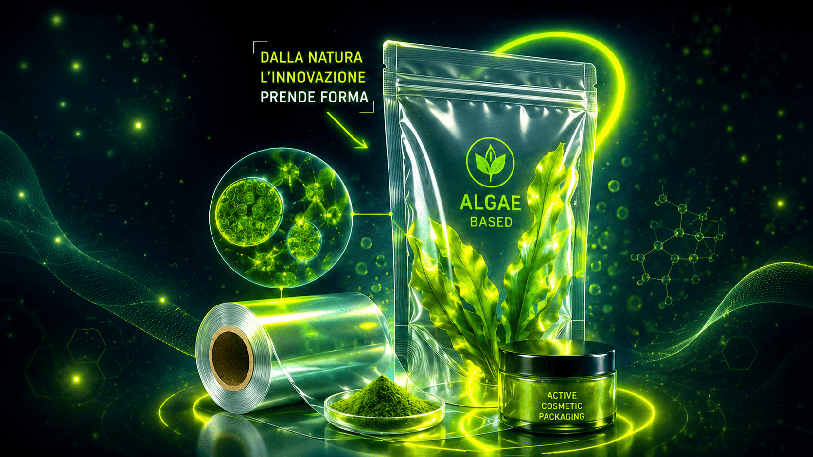 Microalghe e packaging sostenibile: il progetto europeo Multiply apre nuove prospettive per il settore degli imballaggi