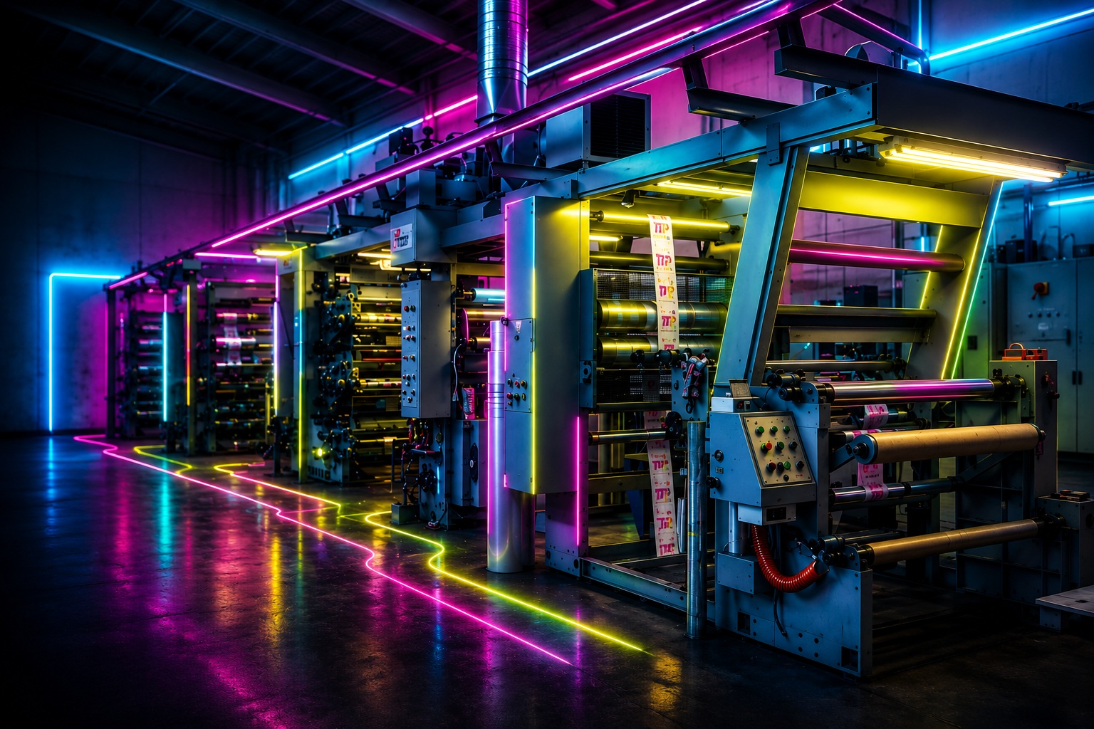 Il reparto stampa Teamplast: qualità, personalizzazione e valore per il packaging flessibile